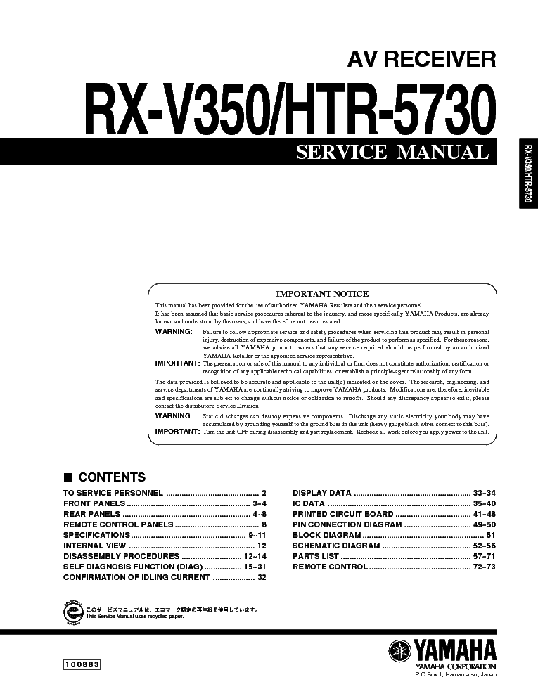 Yamaha g22a service manual pdf
